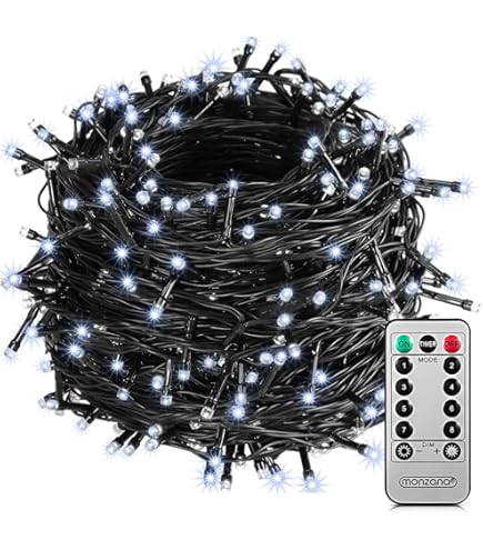 PhilzOps Kerstverlichting Buiten Elektrisch, 20M 200 LED RGB Kleurveranderende Lichtsnoeren Binnen Kleurrijke Waterdichte Halloween Verlichting met Afstandsbediening voor Kamer Balkon Boomfeest