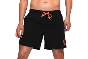 MEILONGER Pantaloncini da Bagno da Uomo Piscina Asciugatura Veloce Costume da Bagno per Surf sulla Spiaggia ad Asciugatura Rapida con Fodera in Rete e Tasche