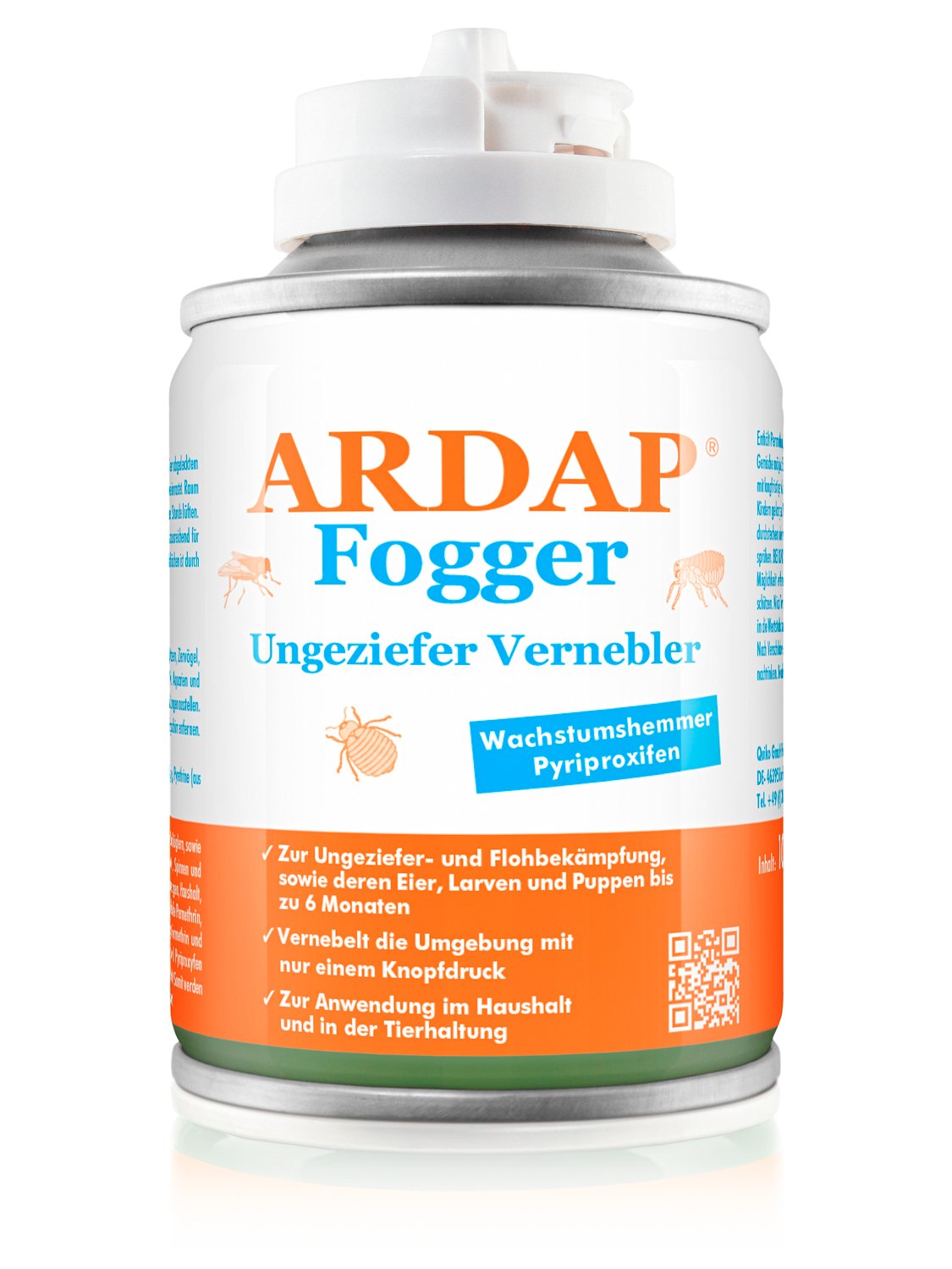 ARDAP Fogger 2 x 100ml Effektiver Vernebler zur Ungeziefer