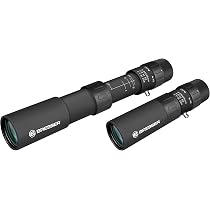 Monoculaire BRESSER Wave 12x50 - Grossissement Élevé, Étanche Et Parfait Pour Rando Ou Observation