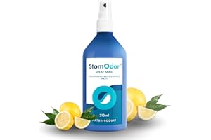 StomOdor Geruchsneutralisierendes Spray 50ml- Stoma Geruch entfernen mit essentiellen Öle - für jede Stomaversorgung, bei Colostomie, Ileostomie, Urostomie, für Stomabeutel und Umgebung (Citrus)