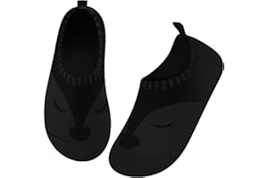Kyopp Hausschuhe Kinder Junge Mädchen Barfussschuhe Rutschfeste Pantoffeln Atmungsaktives Weicher Kindergarten Slippers Kleinkinder Schuhe