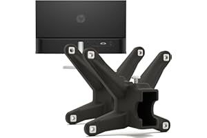 3IDEE Pacchetto adattatori VESA per Monitor HP Serie 5 e MF (524sa, 524sf, 524sw, 527sa, 527sf, 527sw, 532sf, M22f, M24f, M27f, M32f) - Adattatore per Supporto Monitor 75x75 mm - 2 pz.