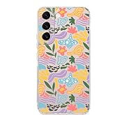 PrintiFy Samsung Galaxy S22 ile Uyumlu Kapak Memphis Desen - B Tasarımlı Kamera Korumalı Şeffaf Silikon Kılıf