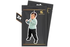 R&M ORIENT Set di 2 deodoranti a forma di albero profumato – deodorante automatico per auto divertente tuning – Car Air Freshener ciondolo profumato auto (BURBERRY 3.0, 2 pezzi)