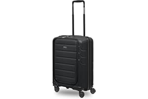 REDOLZ kleiner Handgepäck-Koffer mit Laptopfach | Cabin-Trolley 40 x 23 x 55 cm & Frontöffnung | Ultra-leicht nur 2,8 kg für 
