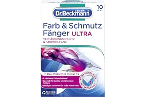 Dr. Beckmann Ultra Colour & Smutsfångare | Långvarigt färgskydd för mörk tvätt och intensiva färger