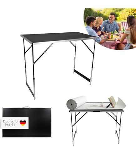 Table à tapisserie pliable en aluminium HB... HBM Machines