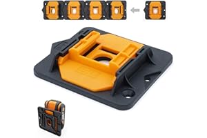 SLE ENGINEERING SLE 5x profesjonalny uchwyt na akumulator do Worx 20 V MAX PowerShare uchwyt ścienny uchwyt na akumulator uchwyt WA 3528 3539 3551 3553 3553 3556 3570 3014 3641 3648