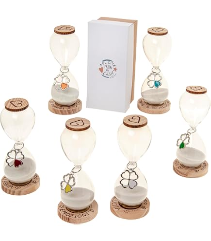 Nuovissia Clessidra TEPS VARIE ISURE con bellissia SCATOLA REGALO