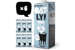 Oatly Semi Oat Drink 1 Litre (Pack of 6)
