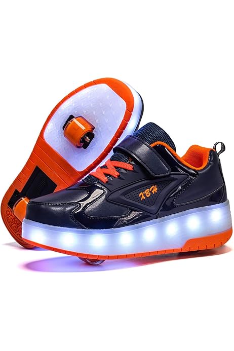 Skate Shoes Les Chaussures Ã Roulettes Mode Baskets Enfants