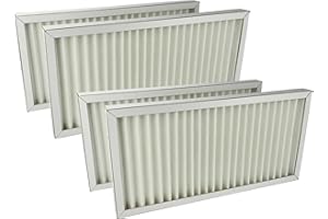 vhbw 4x filtro dell'aria M5 compatibile con Stiebel-Eltron LWZ 8 CS Premium, LWZ 8 S Trend ventola (4x filtro polveri fini)