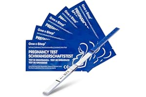 20 x One+Step Blue Line Prueba de Embarazo ultrasensible I Tests de Embarazo 10 mIU/ml I Resultado Rapido y Confiable I Pregnancy Test I Detección Temprana y Alta Precisión