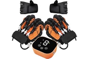 GERAZAHO Guanti robotici per Riabilitazione 2024, Dispositivo terapeutico per Mano Sinistra Destra per pazienti con paralisi da disfunzione, per pazienti con Ictus, emiplegia