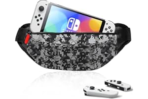 LYCEBELL Switch Bag, Backpack Compatible for Nintendo Switch / Switch OLED, Switch Case for Storage Console Joy con Pro Controller Phone Switch Accessories for Kids and Adults