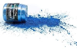 ‎DIPON Epoxidharz Farbpigmente Deep Metal Blue Blau Pearl für Giessharz Beton Seifenfarbe Farbpulver für Nail Art UV Gel Autolack Flüssiggummi mit Metallic Perlglanz Effekt Schimmer Pulver Pigmente (5 Gramm)