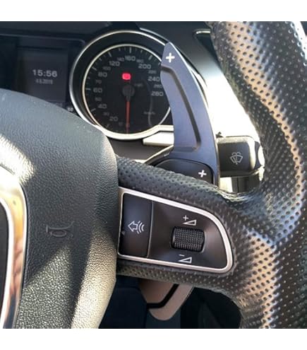 Compatible Avec Skoda Pour Octavia A7 MK3 5E RS VRS Pour Superb B8 Pour Scala Pour Karoq Pour Kodiaq Palette De Changement Volant De Voiture Étendre Les Manettes Vitesse Palette Vitesse Au