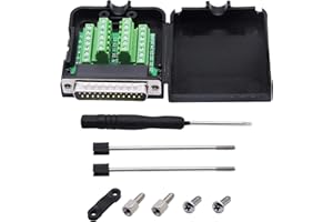 CERRXIAN - Adattatore DB25, interfaccia seriale RS-232, connettore DB25 (maschio)