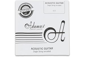 Adamas Pojedyncze struny do gitary akustycznej niepowlekana fosfora brąz rana .023"/0,58 mm