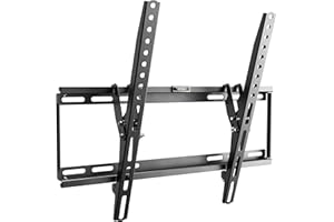 RICOO Soporte TV Pared Inclinable Fijo Plano Televisión 40-85" (81-165cm) N1944 Slim Universal Televisor LED/LCD/Curvo VESA 200x200-400x400
