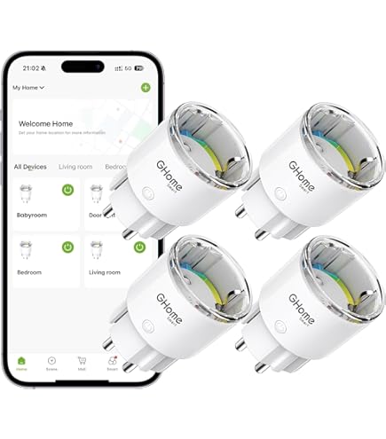 Xreuctop WLAN Thermometer Hygrometer - Smartes Klimamessgerät Mit App & Sprachsteuerung