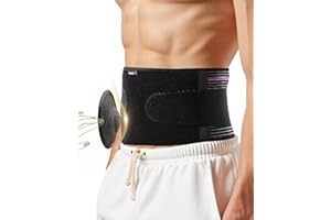 Fitomo Umbilical Hernia Belt for Men and Women with Removable Pressure Pad, Ultra-breathable Hernia Support for Abdominal Hernias, Incisional Hernias, Abdominal Surgeries, Postpartum Belly Band