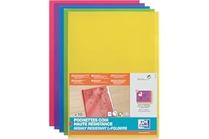 ‎ELBA Elba 100210494 Sichthüllen, transparent, DIN A4, aus PVC, sortiert