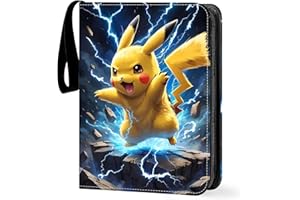 LUTANDI Karten Sammelalbum für Karten 50 Seiten 400 Kartenkapazität,Karten Sammelalbum,Sammelmappe Karten,Sammelalbum für Karten,Geschenk Kinder