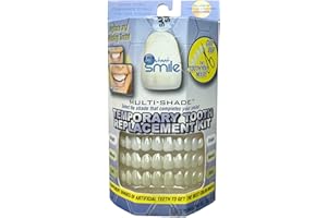 Instant Smile Kit Patentado de Reparación Temporal de Dientes Multitonos, Replace Missing Tooth in Minutes, Comfortable Fit, Natural Look Dentures