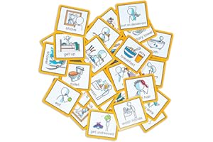 CREATE VISUAL AIDS Visual Aids Visual Symbols Pecs Cards to support communication, routine & transition for autism, send, adhd, down's syndrome, learning difficulties. (Self Care and Daily Routine - Standard)