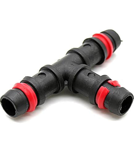 DOJA Barcelona | Manicotto Sicurezza Ridotto Irrigazione | 16-12mm | 25 pz | Manicotto Portagomma | Raccordo Portagomma Gocciolatori | Raccordi per Tubi Irrigazione Orto | Manichetta per Acqua