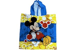 various Toalla Infantil con Capucha de Niño y Niña Diseño de Mickey Mouse Licencia Oficial Disney Mickey 8529
