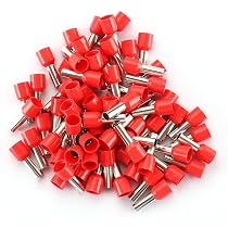 Baomain 100-Pack Wire Crimp Connectors - AWG 12/4.0mm² Insulated Ferrule Terminals, Gray - View #9