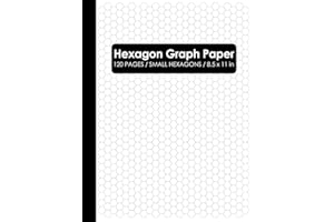 Hexagon Graph Paper: Hexagon Composition Notebook (Small Hexagonal Graph Paper)