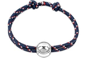 Ernestine - Bracelet pétanque acier inoxydable réglable - Idée cadeau pétanque homme femme - Bracelet sport bouliste - Cadeau Homme Noël anniversaire fête des pères - fête des grands-pères pétanque