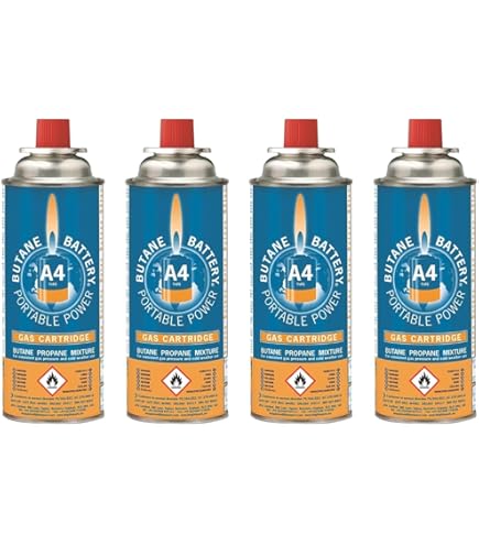 GoSystem Butane Propane Mix Gas Cartridge 350g 631ml 5036720235007