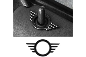 ‎FDAIUN FDAIUN Speiseöl Tür Heben Schalter Taste Panel dekorative Rahmen Abdeckung Trim Aufkleber für Mini Cooper F54 F55 F56 F57 F60 R55 R56 R57 R58 R59 Zubehör 1Stück (Schwarz)