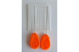 TORCHWOOD FISHING TACKLE Torchwood Tackle 2x baiting needles for Carp Coarse fishing baits baiting tools plus 100 free bait stops