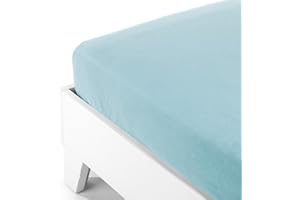 Caleffi Jednolity kolor flanelowy Dół, Flanel, Woda, Kwadrat, 79399 , Caleffi