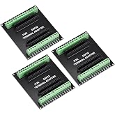 Diymore - Set of 3 ESP32 units (1 in 2, 30 pin, narrow version ESP32, ESP-WROOM-32, microcontroller, compatible with ESP32, D