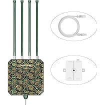 Ripetitore WiFi 6 Mesh Esterno AX3000 - Portata 1000m, PoE, 4 Antenne 8dBi Per Copertura Ampia - Foto 10