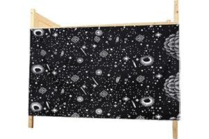 TINAYAUE Dorm Bunk Bed Curtains Blackout Dormitory Home Block Light Curtain Students Room Upper and Lower Bunk Beds Breathable Single Bed Screen Privacy Cover