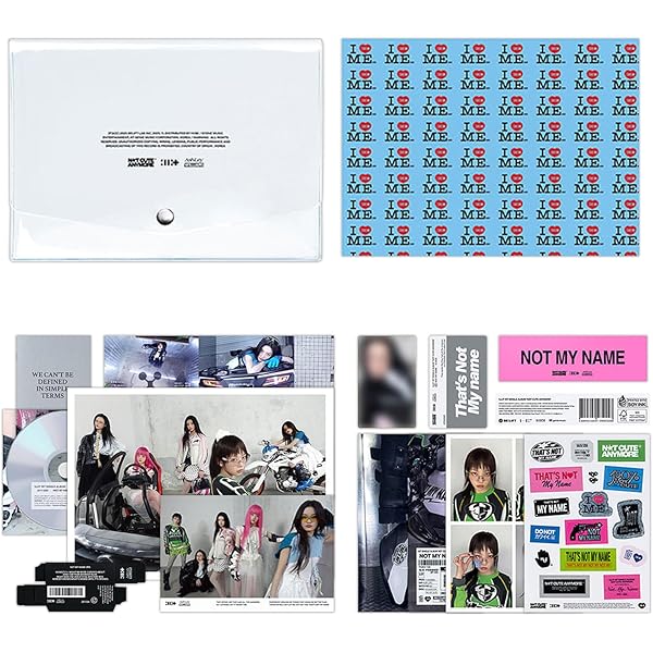 ILLIT NOT CUTE ANYMORE 1st Single Album (NOT CUTE Ver + Card) by