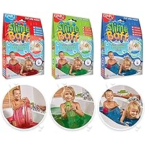 Zimpli Kids – Lot De 6 Sachets De Slime Magique – Transforme L'eau En Pâte Gluante Et Colorée – Cadeau Pour Enfants, Activité Sensorielle