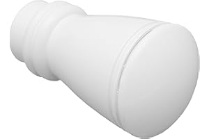 Gardinia Siro 11279 Chicago Series Curtain Pole End Pin Diameter 20 mm White