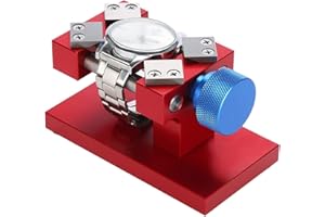QINLORGO Herramienta de extracción de bisel de relojes, abridor de bisel de reloj portátil Acero inoxidable + abridor de caja de reloj de aleación Práctico para relojes de 38-40 mm para reemplazo de(red, 12)