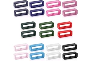 Cobee Correas de reloj correa correa soporte de retención de anillo de aro de retención correa de reloj de repuesto de silicona para relojes deportivos inteligentes