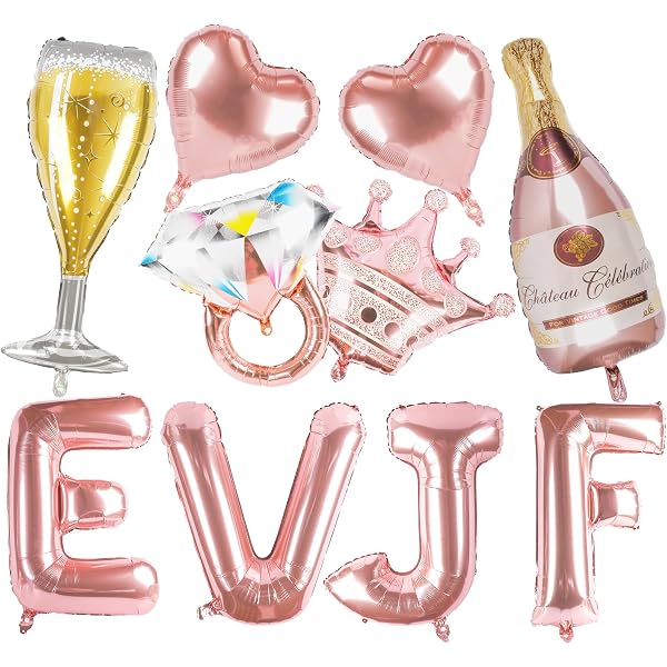 Set Tiara Sash Voile Bride To Be - Accessoires Enterrement Vie Jeune Fille Rose Gold