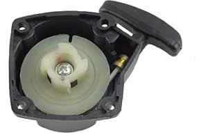 MOTOCULTURE-ONLINE Lanceur/démarreur pour Taille Haie Thermique. Compatible avec de Nombreuses Marques. Merci de Bien vérifier Le visuel Avant achat (Voir Photos ET entraxe de Fixation 50mm)